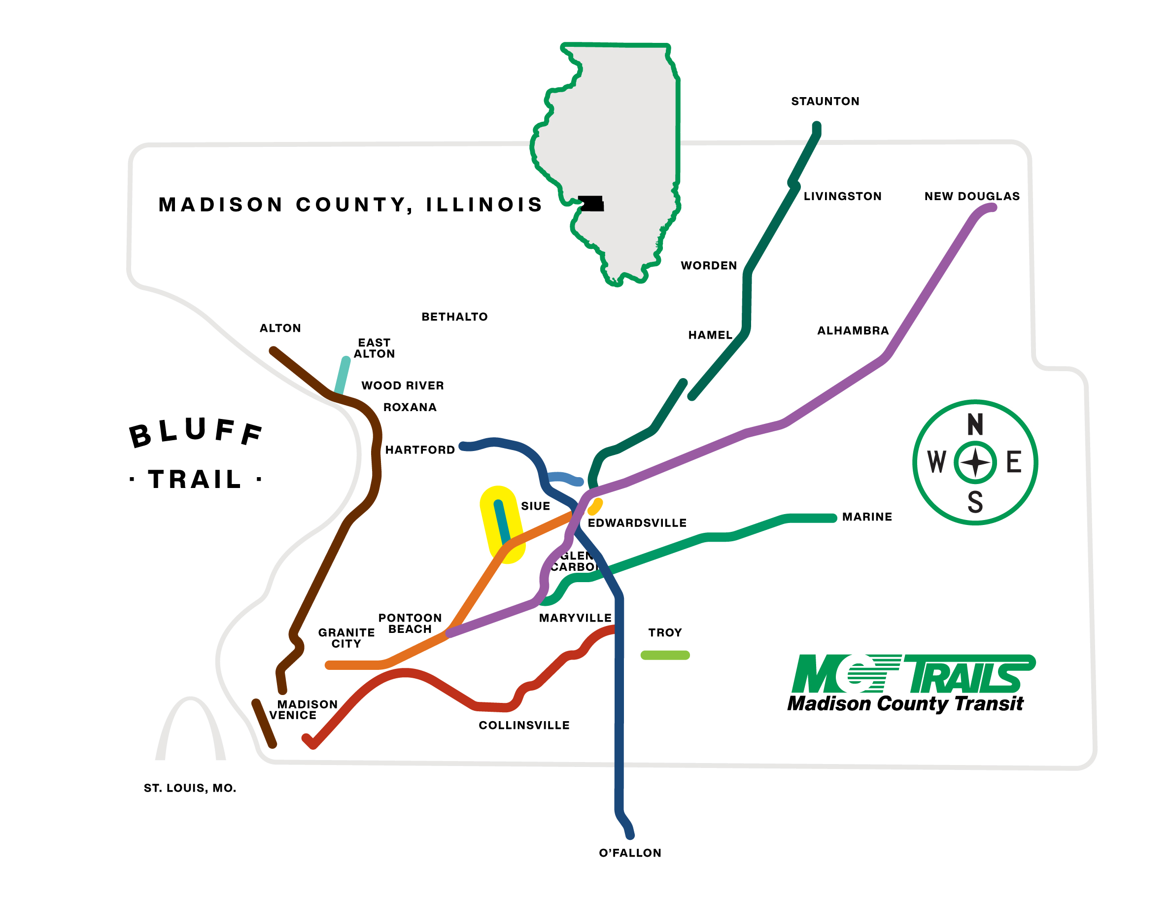 Bluff Trail Map