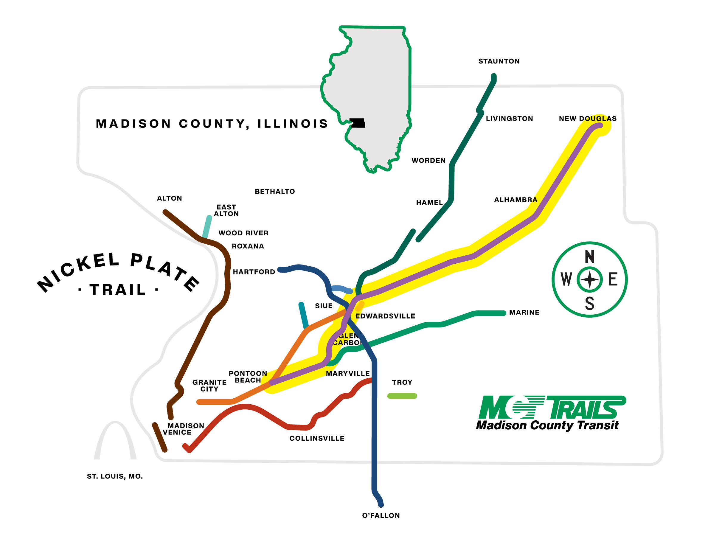 Nickel Plate Trail Map